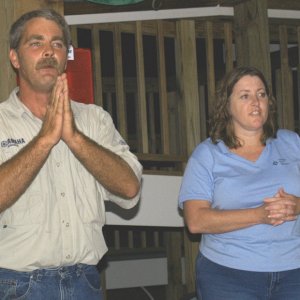 Our wonderful hosts, Gene and Carrie