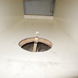Depth of hole