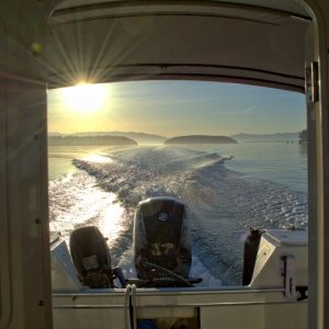 Guemes Channel sunrise