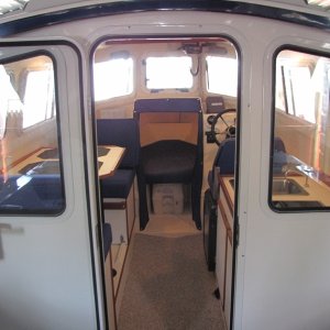 Looking into the pilothouse. 4/26/2011