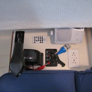 Side of Captains chair.  Speaker/Outlet/Inverter control 4/26/2011