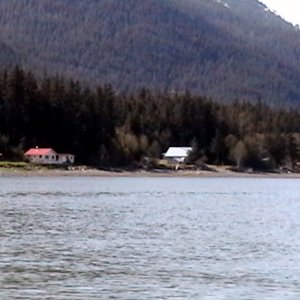 "Lucky Me" cabins on Douglas Island