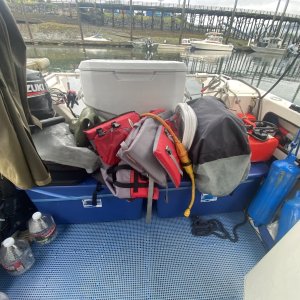 Cockpit fuel ect storage