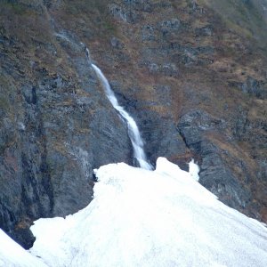 Media '(AK Angler) Waterfall near the Anton Anderson Memorial Tunnel' in album '(AK Angler) Arrived at Whittier'