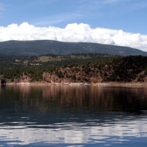 Media 'Reflection 3' in album 'The road coming into Flaming Gorge... SNOW!'
