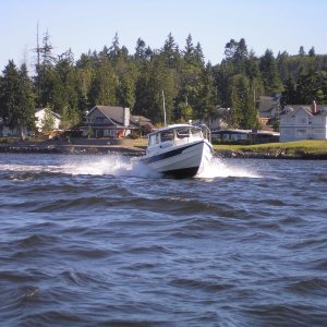 Searching for dinghy