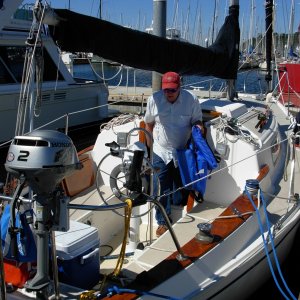 ChasMac on FireFly at Shilshole Marina, Seattle