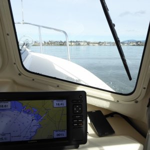 A flat calm Bellingham Bay...far different from the last visit in August!