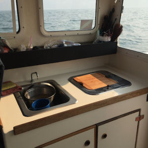 Wallas stove and sink