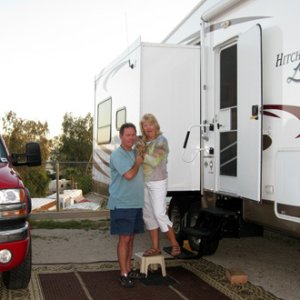 At the RV park in Laughlin