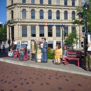 The wood people in Saint John