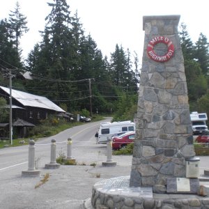 Media 'The beginning of the 101 highway that heads South down through the U.S.' in album 'Leaving Comox and heading across the Georgia Strait for Texada Island.'