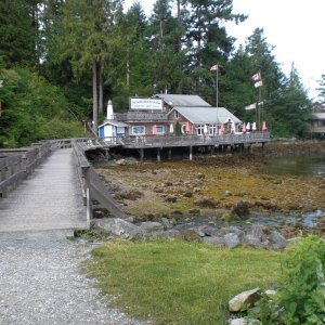 Media 'Family restaurant at Lund.' in album 'Leaving Comox and heading across the Georgia Strait for Texada Island.'
