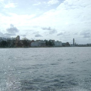 Portsmouth Naval Hospital, just off the marina.