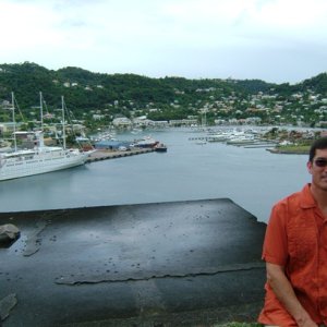 Taking a break from the C-Dory life on the island of Grenada.