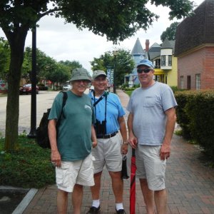 Bob, Lou & Bruce, downtown Smithfield