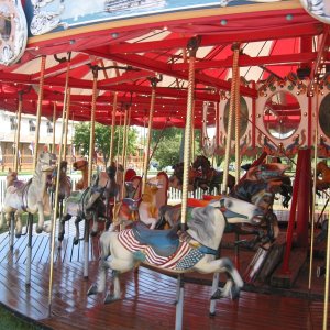 Carousel, Put-In-Bay, OH, Lake Erie.