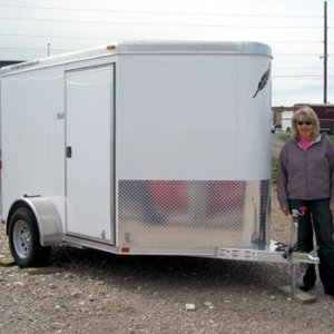 New cargo trailer for the motorcycle