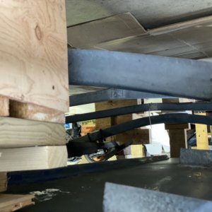 Blocking and removal of bunker boards