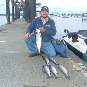Starcraft Tom with catch.  He caught 3...