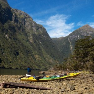 Boats on the beach.