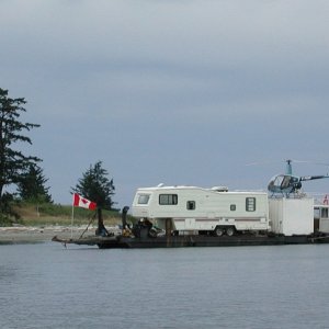 Redneck Yacht in Herriot Bay BC