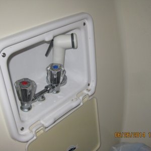 Shower in head