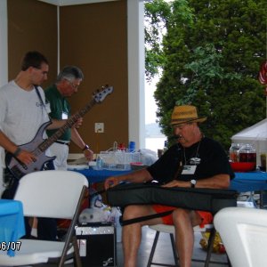 Media 'Great music "young and old" mixing it up.Thanks guys !' in album 'Tom giving out instructions..'