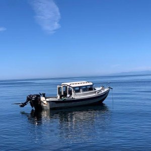 On the hook.. Patos Island, Wa state
