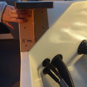 Template for new Downrigger mount