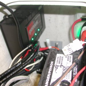 Media 'Onboard charger' in album 'I use Ram mounts so the fan is easy to move and adjust.'