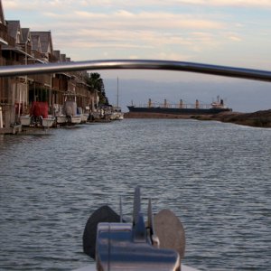 Ship in the canal??