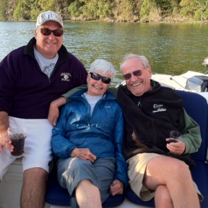 Garry, El and Bill at Garrison Bay 7-21-11