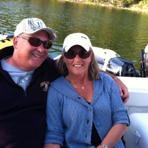 Garry and Vicki at Garrison Bay 7-21-11
