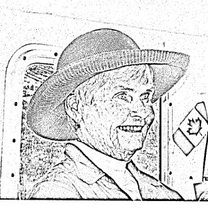 El on Halcyon at Fossil Bay 7-20-11 Sketch