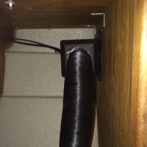 new diesel heater being installed