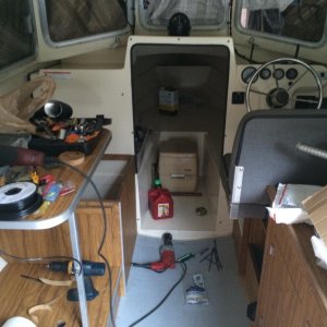 winter installs need to clean up house a little