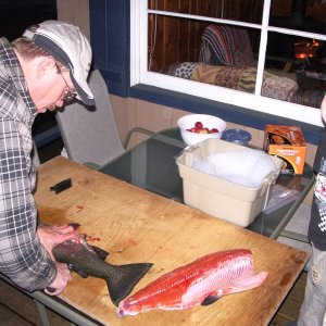 Kootenay rainbow fillets with Cameron