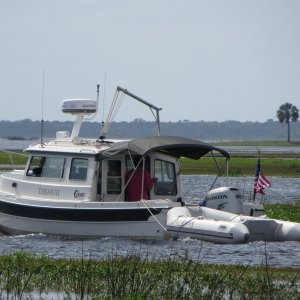 This is what we refer to as \"boating with the cows\"