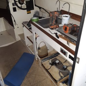 time to remove the galley