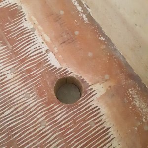 Media 'panel in the bottom of hole' in album 'Patch from a collision?'