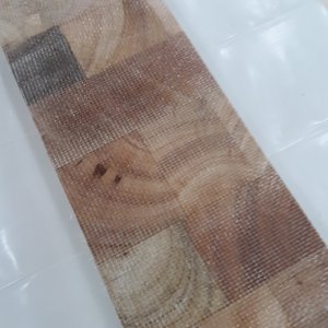 TEST PANEL: after 30 min or so, epoxy starting to soak in.  not really any bubbles forming