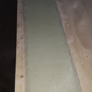 first few layers wet out