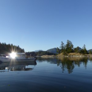 Thursday evening in Octopus Islands