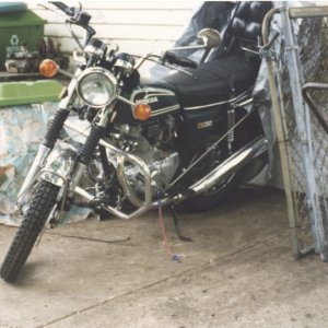 My 6th bike. 1974 Honda CB360.