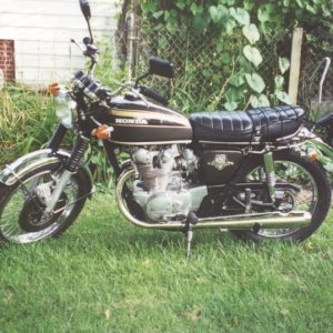 My 12th bike. 1974 Honda CB450 DOHC.