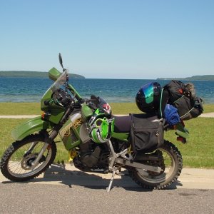 2001 Kawasaki KLR 650 #9