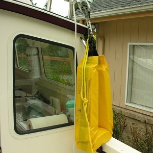 Media 'System with Lifesling 2 fully retracted' in album '5:1 Pulley block'