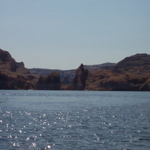 Media 'This is on the other side of the river where I think they came up out of the canyon.' in album 'Lake Powell'