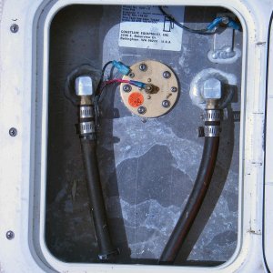 Access to Top of Fuel Tank